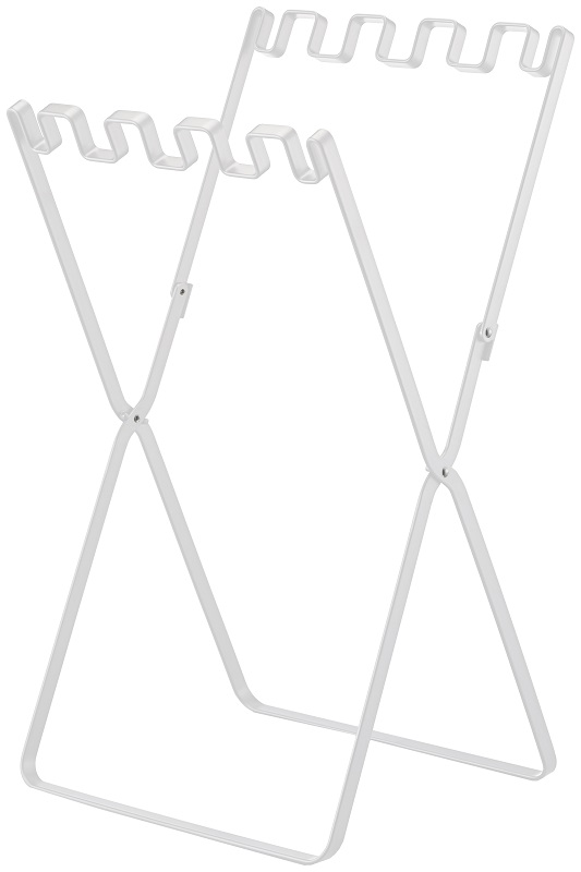 Yamazaki porta sacchetti pieghevole in metallo